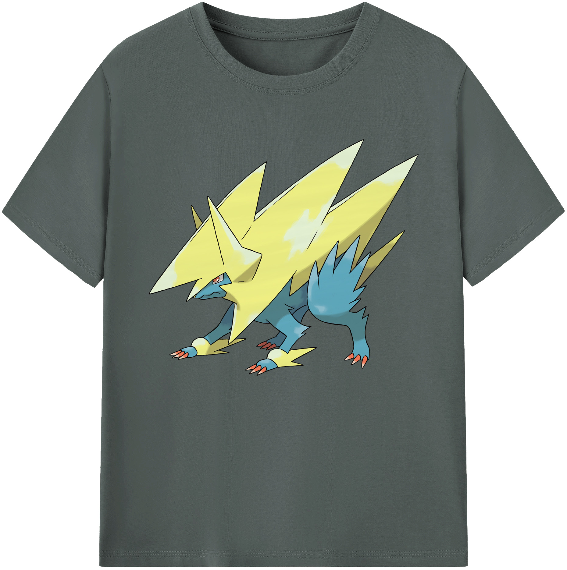 （画像用） ポケットモンスター Pokémon 綿100％ メンズ半袖Tシャツ｜肌触りやわらか＆通気性